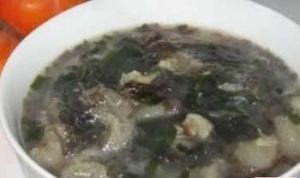 紫菜竹笙羹 紫菜竹笙羹