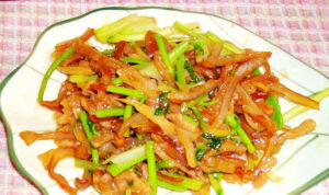 海蜇肉絲 海蜇肉絲