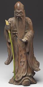 木根雕壽星 木根雕壽星