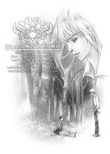 第二季內頁插圖——銀白色頭髮的少年