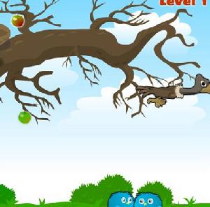 小毛球吃蘋果 小毛球吃蘋果