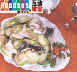 秋瓜魚片