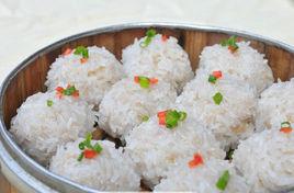 糯米藕丸子 糯米藕丸子