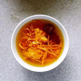 蟲草花紅參湯 蟲草花紅參湯