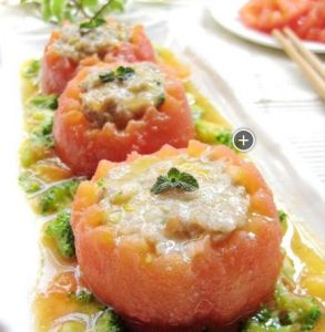 肉釀番茄 肉釀番茄