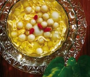 橙汁醪糟湯圓 橙汁醪糟湯圓