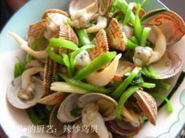 麻辣鳥貝炒芹菜 麻辣鳥貝炒芹菜
