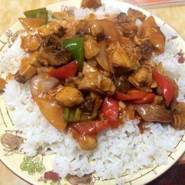 雞肉蓋澆飯 雞肉蓋澆飯