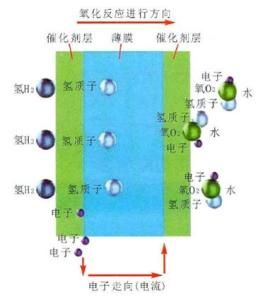 氫燃料電池車工作原理