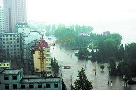 8·21鴨綠江遼寧丹東段特大洪水 8·21鴨綠江遼寧丹東段特大洪水