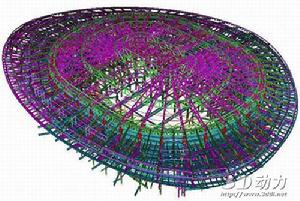 圖4:上海世博文化中心立體圖