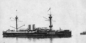 北洋水師旗艦——定遠艦