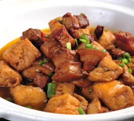 紅燒肉燒油豆腐 紅燒肉燒油豆腐
