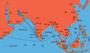 （圖）《鄭和航海圖》