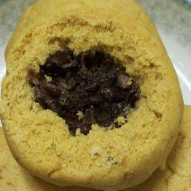 玉米面紅豆包 玉米面紅豆包