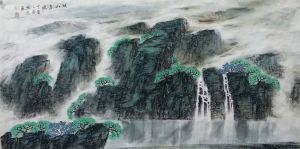 郝興起先生山水花鳥作品3