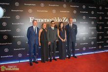 趙薇黃曉明和全球總裁Paolo Zegna等合影