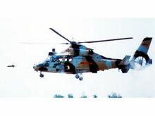 直-9W發射紅箭-8反坦克飛彈