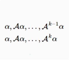 循環子空間 循環子空間