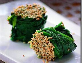 芝麻菠菜卷 芝麻菠菜卷