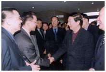 朱鎔基總理接見戴劍飈