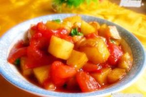 番茄燒土豆 番茄燒土豆