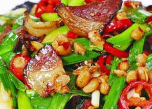 百合西芹草莓炒臘肉 百合西芹草莓炒臘肉