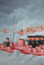 飛行系列-直行 布面油畫 2007年