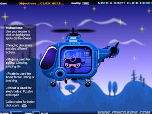 忍者海盜機器人