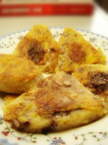 蛋香煎粽子 蛋香煎粽子