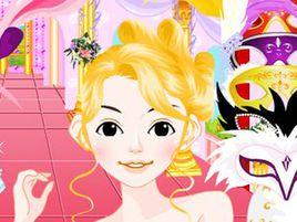 戴面具的女孩 戴面具的女孩