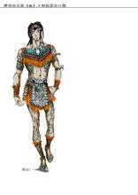 音樂舞台劇《根》服裝設計圖稿