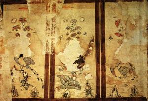 花鳥圖 斑馬啦名畫家網提供