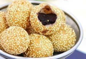 空心豆沙大麻團 空心豆沙大麻團