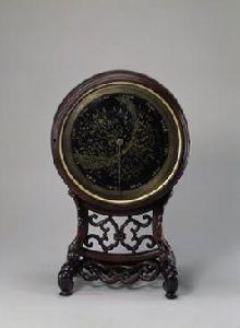 清紫檀北極恆星圖時辰節氣鍾 清紫檀北極恆星圖時辰節氣鍾