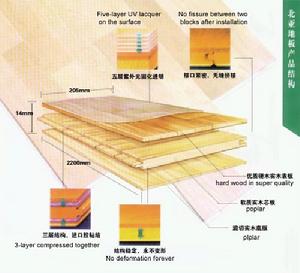 （圖）三層實木複合地板