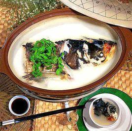 天目湖砂鍋魚頭 天目湖砂鍋魚頭