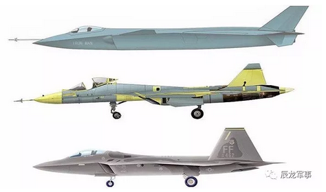 三款重型五代隱身機對比圖