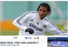 切爾西小將范安霍爾特