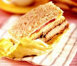 香料雞排三明治 香料雞排三明治