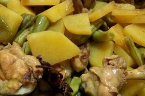 雞腿燉土豆豆角 雞腿燉土豆豆角