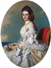 普魯士王儲妃維多利亞，繪於1863年