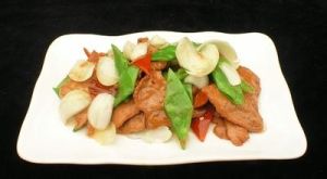 鮮百合炒牛肉 鮮百合炒牛肉