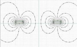 磁場分布 磁場分布