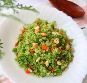 綠翡翠炒飯 綠翡翠炒飯