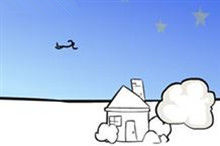 火柴人躲避冰雲 火柴人躲避冰雲