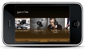 古琦推出了iPhone套用軟體