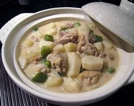 煨白汁雞 煨白汁雞