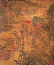 反映清軍攻陷南京的《多鐸得勝圖》