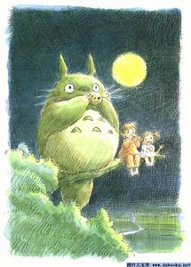 代表作品《龍貓》